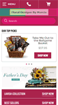 Mobile Screenshot of floraldesignsbymarcia.com